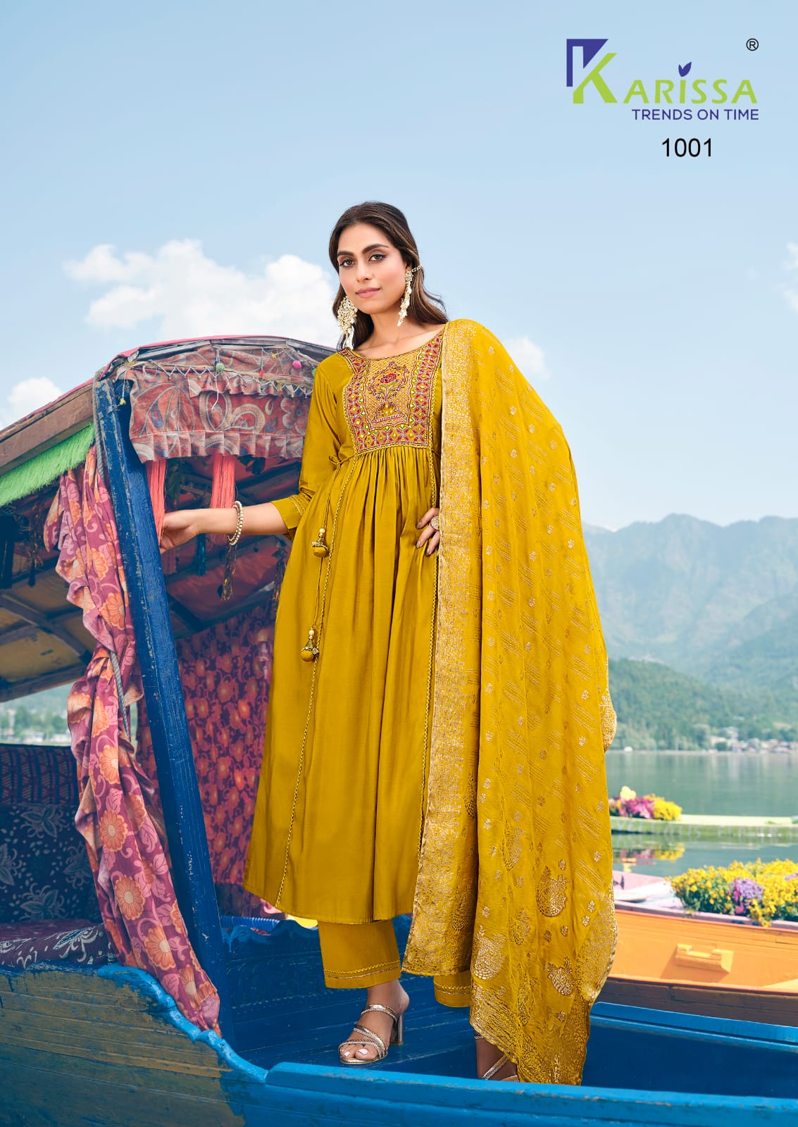 Saaraa By Karissa Heavy Designer Kurti With Bottom Dupatta Catalog